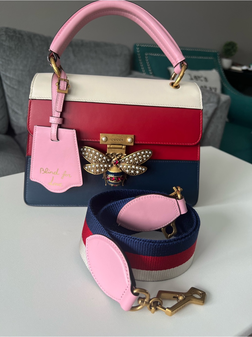 Gucci Queen Margaret Tricolor